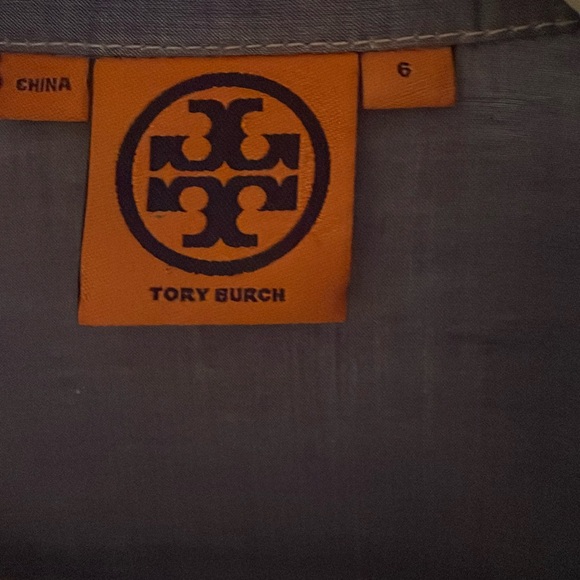 Tory Burch shirt dress. - Picture 2 of 7